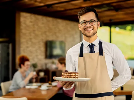 Bediening Restaurant Hotel
