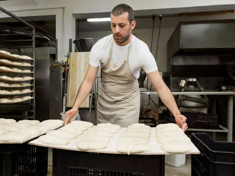 Bakery production worker