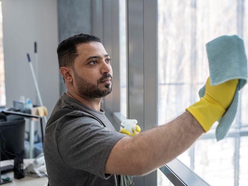 Professional office cleaner