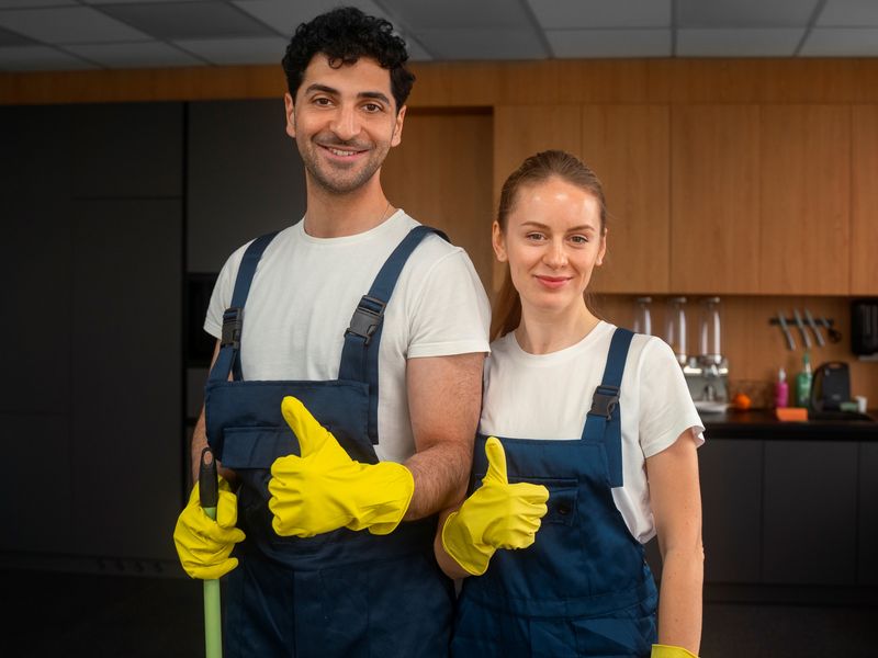 Professional office cleaner