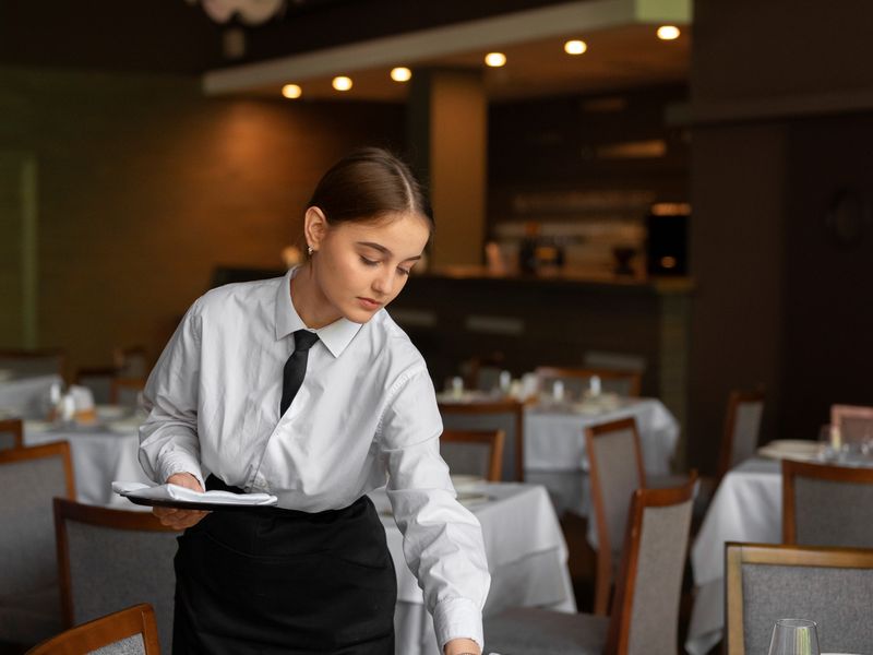 Bediening restaurant 5 sterren hotel