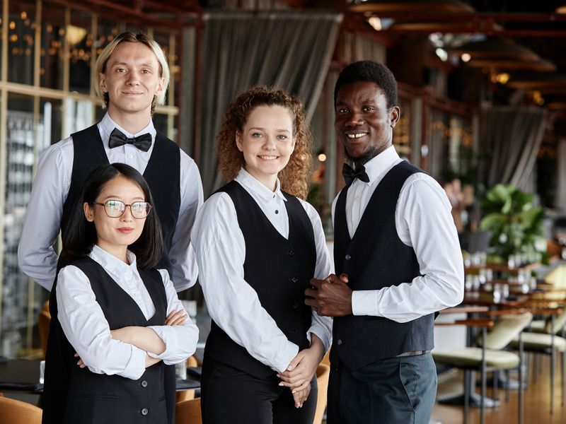 Bediening restaurant 5 sterren hotel