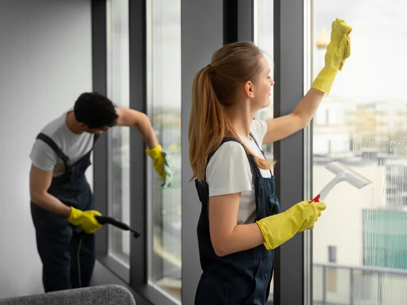 Professioneel Schoonmaker Kantoren 